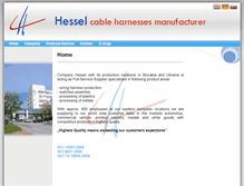 Tablet Screenshot of hessel.eu