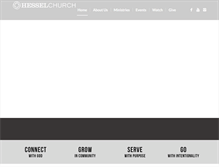 Tablet Screenshot of hessel.org