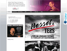 Tablet Screenshot of hessel.nl